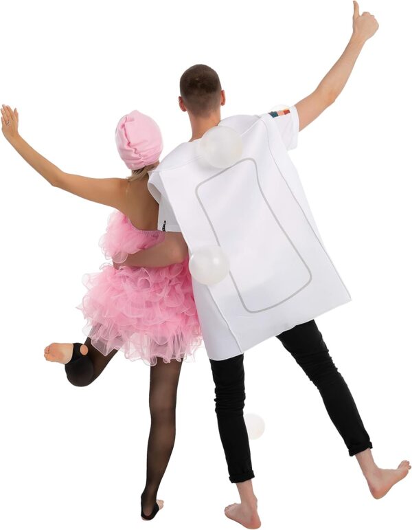 Spooktacular Creations Loofah and Soap Costume for Adult Group or Couples, Halloween Dress Up, Role-play, Carnival Cosplay