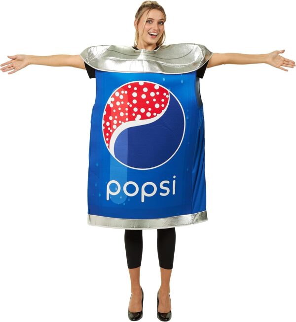 Cola vs Popsi Couples Halloween Costume - Funny Soda Pop Cans, Soft Drink Outfit