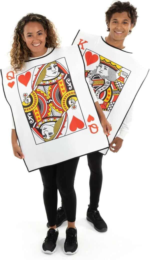 Poker Card Halloween Costume | Slip On Costume | One Size Fits Most | Unisex Adult Costume