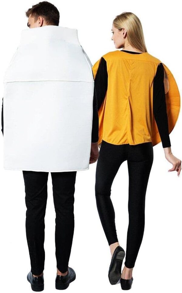 Halloween Couples Costumes - Cookies and Milk Cosplay Costume Halloween Dress Up Funny Costumes for Adult Men Women